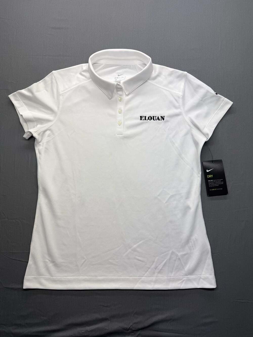 Nike Women's Dri-FIT Golf Polo Shirt with ELOUAN Embroidery